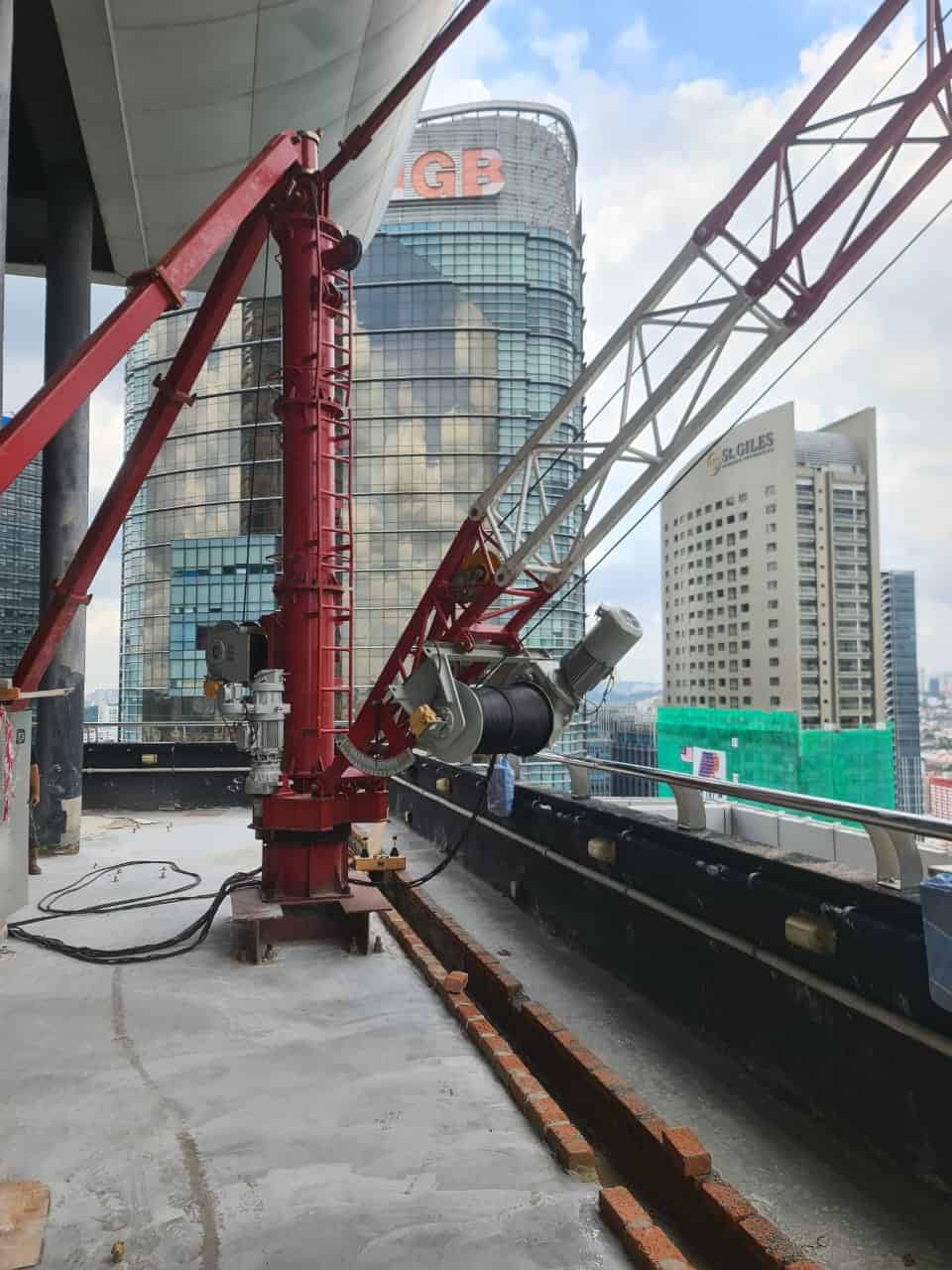 derrick crane Kuala Lumpur
