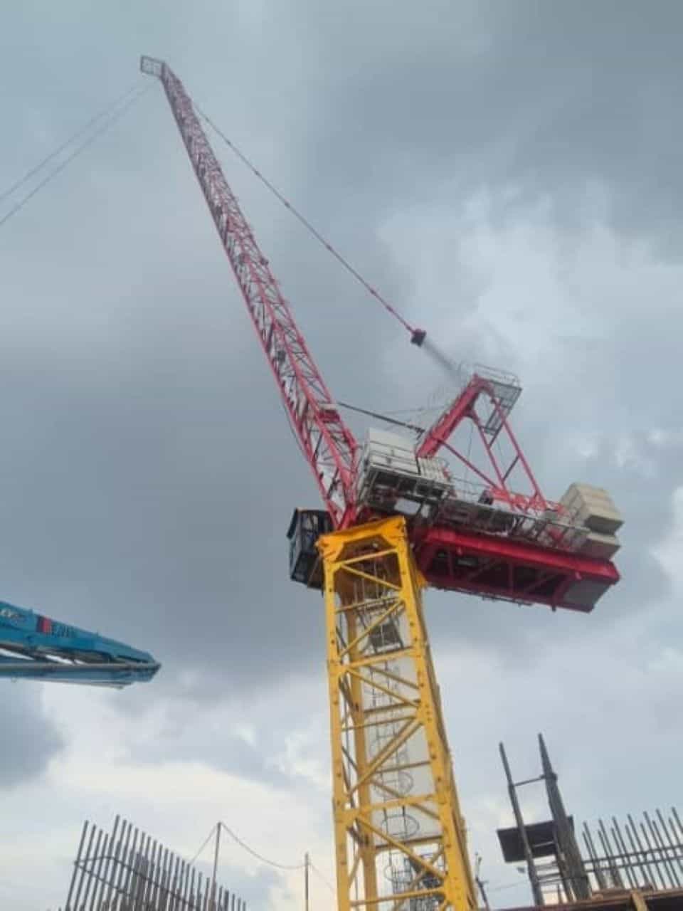 luffing tower crane Kuala Lumpur