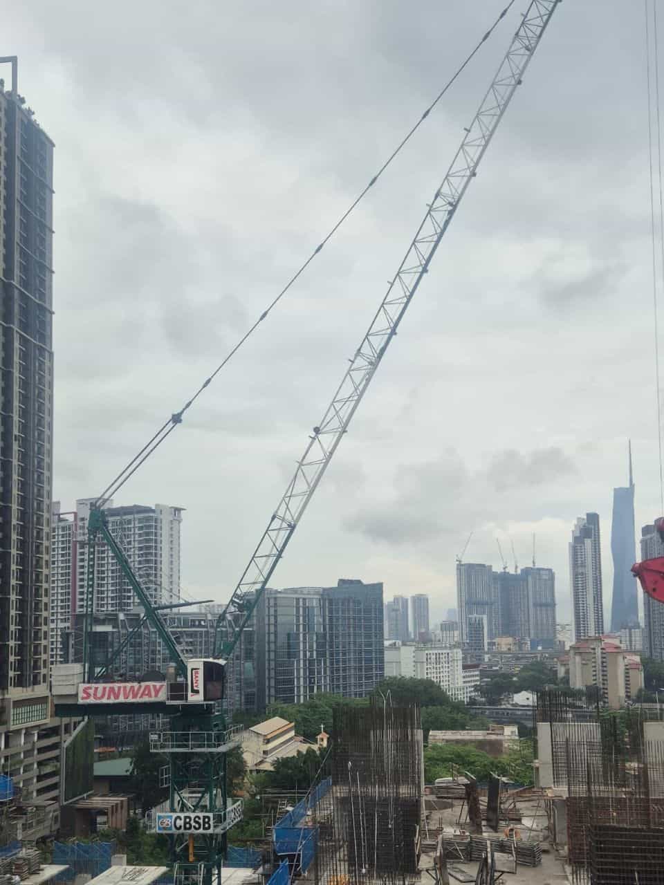 luffing tower crane Kuala Lumpur