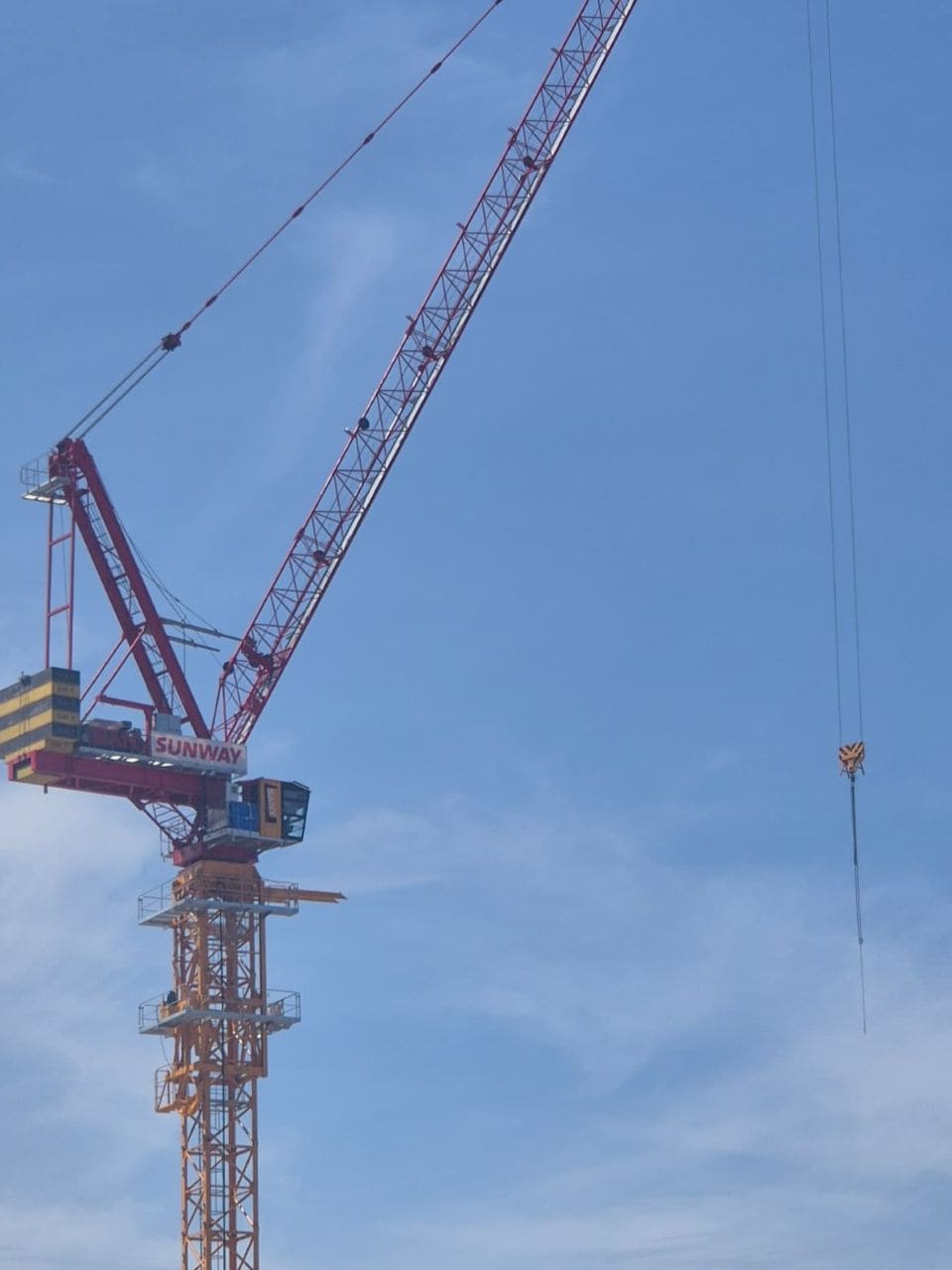 luffing tower crane Kuala Lumpur