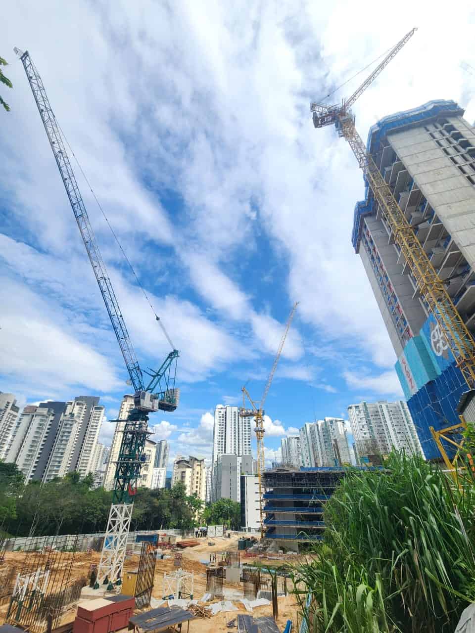luffing tower crane Kuala Lumpur